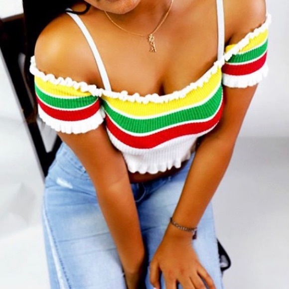 Foreigner Crop Top - Picture 2 of 3